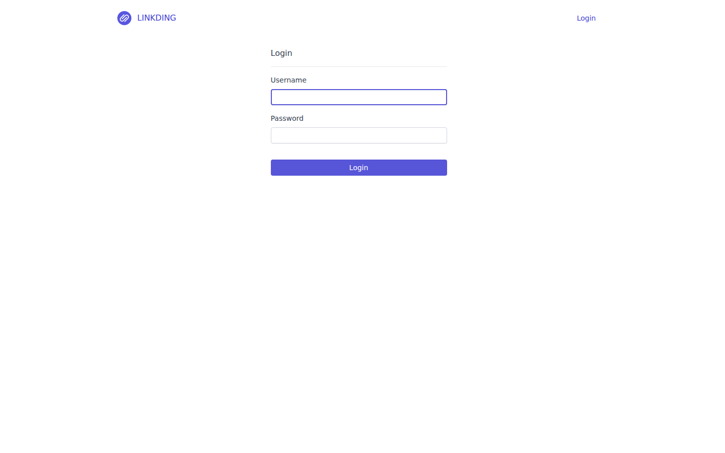 Sign-in page